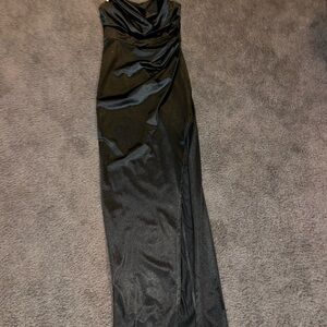 Emerald Sundae Black Prom Dress